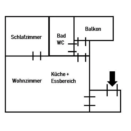 Apartman Mit Balkon Graz